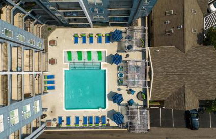 Boulevard Stays Midtown 1BR Pool Gym Parking 03 - Foto 17