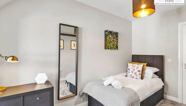 The Penthouse 3 Bedroom Apartment by Sambridge Stays - Foto 2, Habitación