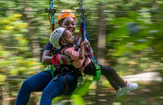 Entrada al parque de aventura Rainforest Santa Lucía - Foto 6