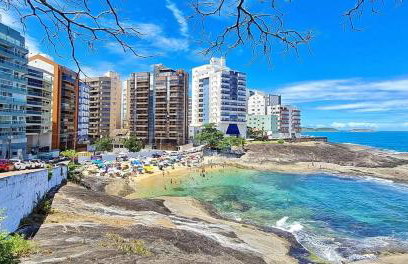 Apartamento Guarapari pé na areia com Wi-Fi e Garagem - Foto 23