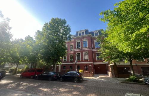 Deluxe Apartments mit Arbeitsplatz im Denkmalhaus, beste und ruhige zentrale Lage von Halle Saale WE1 - Foto 34