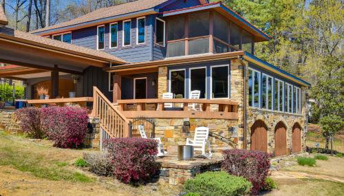 Luxurious Lakefront Paradise in Scottsboro with Dock - Foto 2