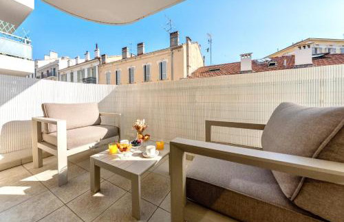 Beautiful apartment Cannes center terrace parking - Foto 13