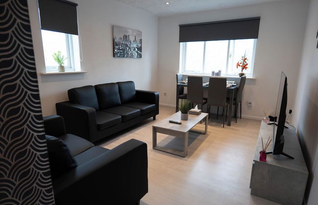 Beckton Docklands - 1 Bedroom - Sleeps 4 - Wifi - Foto 10