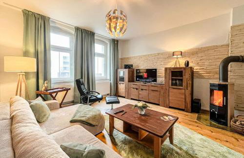 FeWo mit Kamin I Ruhige Lage I Zentral I Netflix I Parkplätze - Foto 1