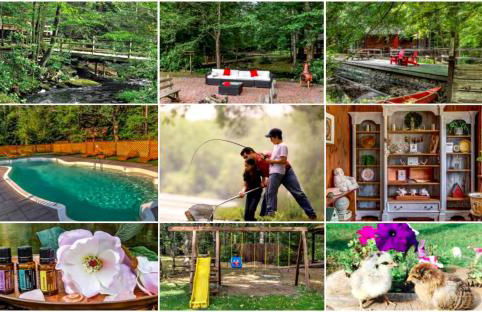 Private Cabin Rental with Wood-Burning Fireplace in Canadensis, Pennsylvania - Foto 13