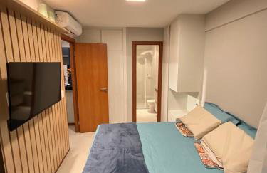 Novo Apartamento quarto e sala próximo da Praia do Porto da Barra - Foto 17