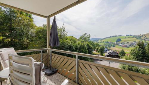 Fewo Waldgeflüster Urlaub im Wanderparadies mit Sauna im Haus Panoramabalkon - Foto 1