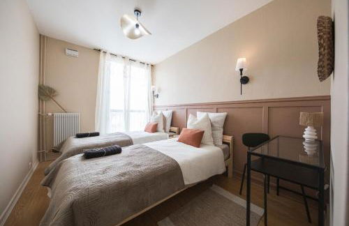 Appartement avec Rétroprojecteur, Babyboot avec belle vue et proche gare - Foto 14