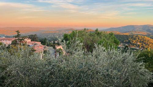 Villa La Baume 10 couchages, piscine, vue mer Le Tignet 06 - Foto 5