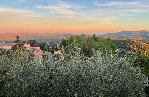 Villa La Baume 10 couchages, piscine, vue mer Le Tignet 06 - Foto 5
