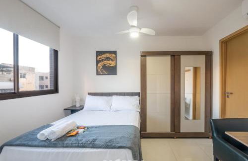 Aptos completos em prédio c/ piscina e academia a 500m da Praia em Salvador- HPAs - Foto 44