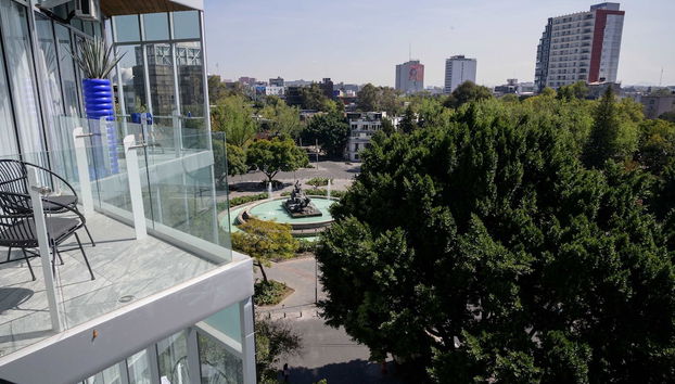 w Divine Loft w Perfect View in Roma Norte - Foto 4, Habitación