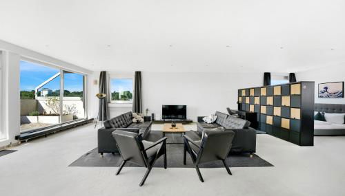 Penthouse 232QM, 12 Personen, Whirlpool, Terrasse, Parkplatz 25min bis Düsseldorf Messe - Foto 5