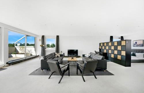 Penthouse 232QM, 12 Personen, Whirlpool, Terrasse, Parkplatz 25min bis Düsseldorf Messe - Foto 5