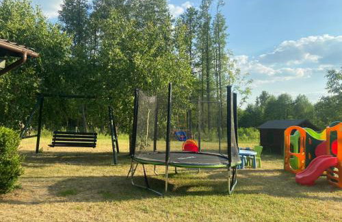 Uroczy drewniany domek w Charzykowach - Foto 23