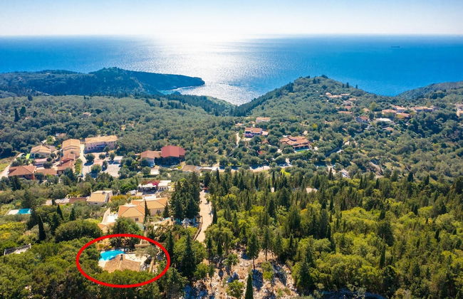 Villa Nionios Large Private Pool Walk to Beach Sea Views A C Wifi - 1033 - Foto 16