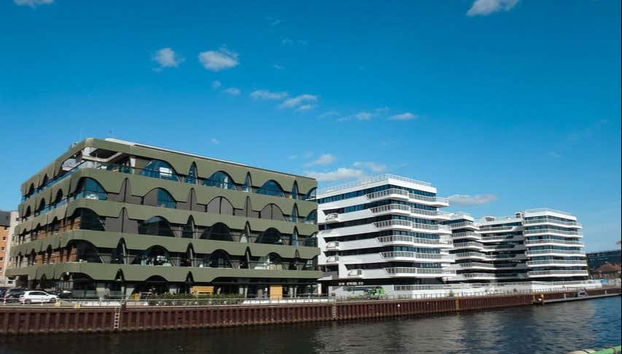 Pass Berlin's popular landmarks on a boat