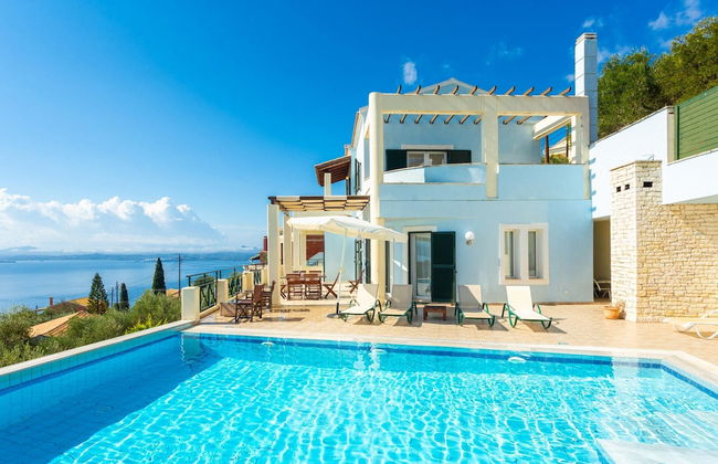 Villa Georgios Large Private Pool Sea Views A C Wifi - 1035 - Foto 44