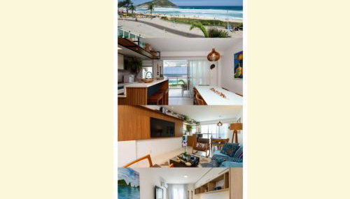 Frente Mar no Recreio com Varanda Privativa Ideal para Família - Foto 2