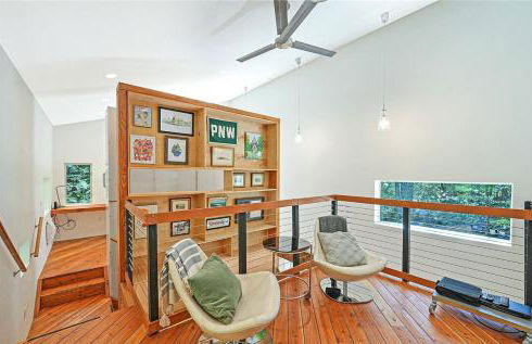 Guemes Island Road Modern Home - Foto 56