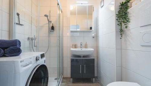 Allgäu-Ferienwohnung traumhafter Blick auf Berge & Alpsee, mit Parkplatz - Foto 5, towels, Shower