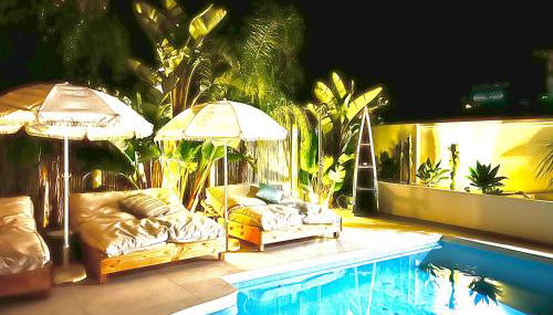 Casa Duende, Estepona, Private beach house with heated pool - Photo 2, sunbed, Garden view