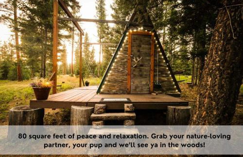 Transforming, Pet-friendly A-frame Cabin w Hot Tub - Foto 42