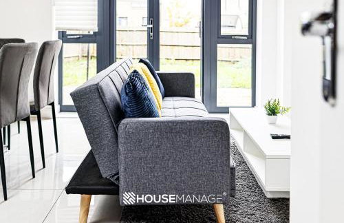 Modern Beautiful 5 bed -Sleeps 13 - Free Parking - Foto 27