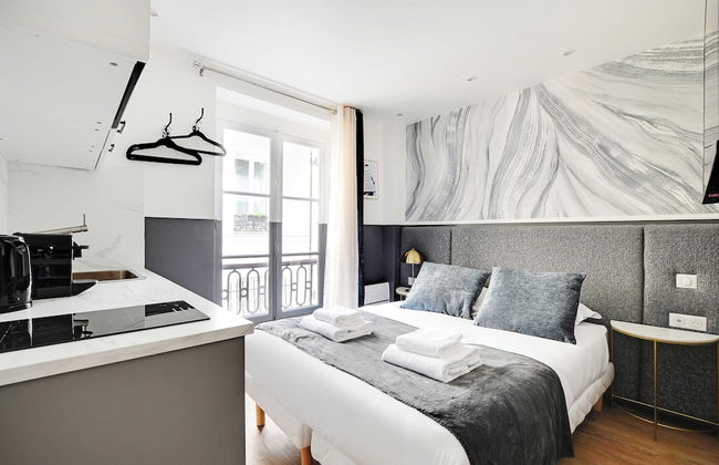 Modern Studio for 2P With A/C - Near Montmartre - Foto 1