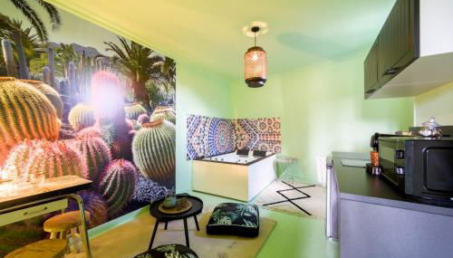 luxury Magic Cactus Garden, Paris 0rly avec jacuzzi - Foto 4, minibar