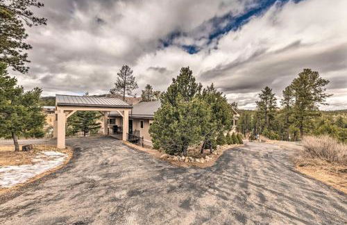 Casa Ruidoso Cabin Hot Tub, Views and Pool Table! - Foto 45
