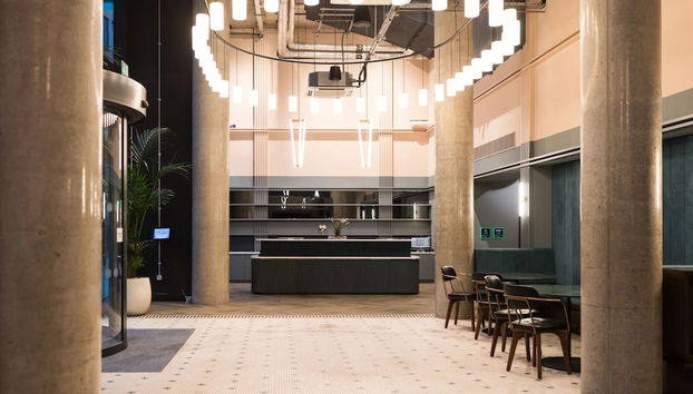 Sitzecke in der Lobby