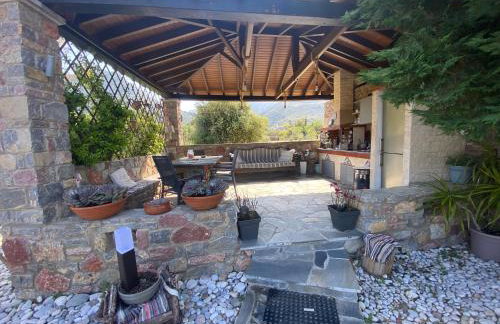 A wooden house in Kardamyla - Foto 32