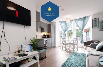 Cardiff City Centre apartment Private Parking - Foto 7