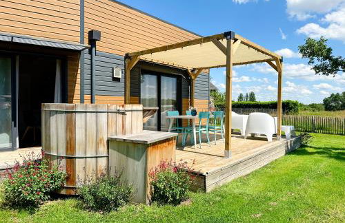 Gites-domainedupin, cottage Bain Nordique PRIVÉ - Foto 1