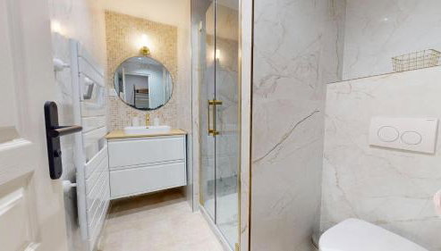 Appartement design et cosy avec terrasse a 10min de Paris et RER C Vitry sur Seine a 150m - Foto 5, Shower