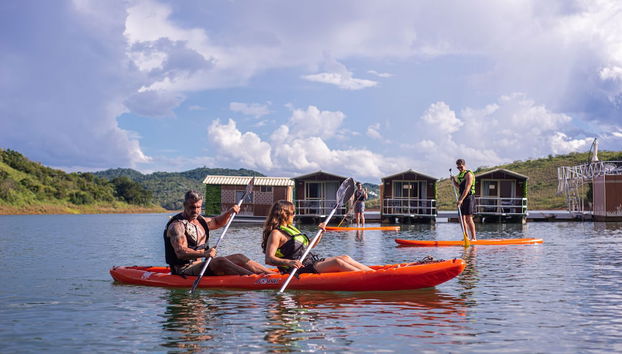 Coin salon dans le hall