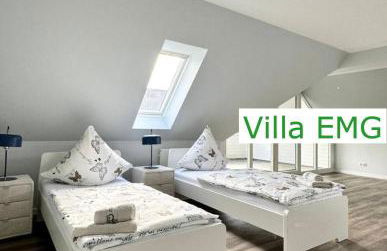 Ferienhaus Villa EMG Gelsenkirchen nah Essen Dortmund mit Pool und Garten für Familien Gruppen bis 21 Personen - Foto 36