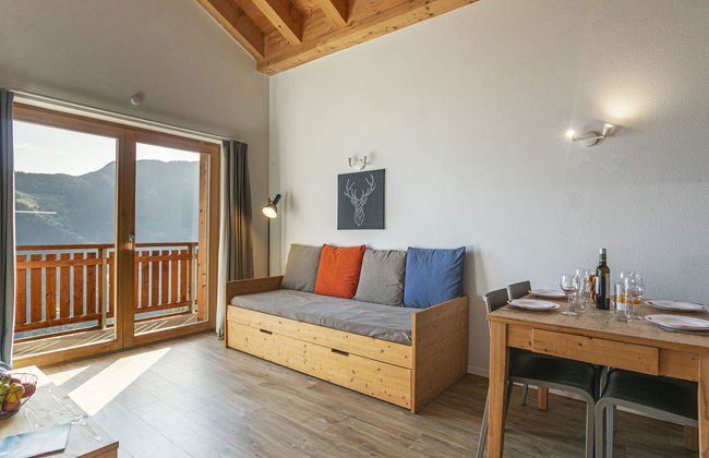 T-Resort La Tzoumaz 2p4 vue vallée - Foto 7