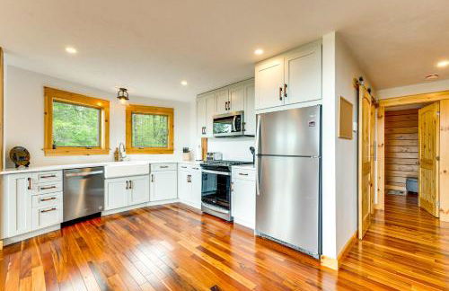 Mtn-View Deck Scenic Conway Log Cabin! - Foto 8