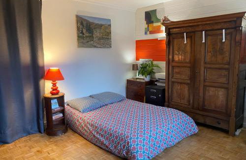 VILLA LES TERRASSES dans la nature avec piscine à 2 pas de Lyon, - Foto 15