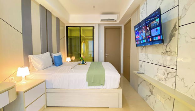 Modern And Cozy Living 1Br At Gold Coast Apartment - Foto 5, Habitación