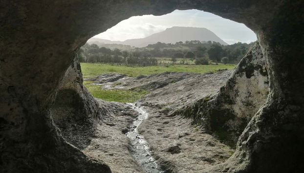 All'interno di una delle strutture