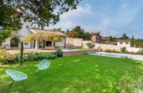 Les Pierres Sèches - house with pool and open view near the village - Photo 38