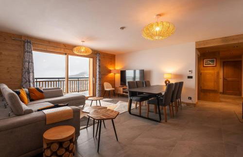 Grand appart haut de gamme 8p, skis aux pieds, vue Mont Blanc, balcon, parking, linge inclus - Foto 5