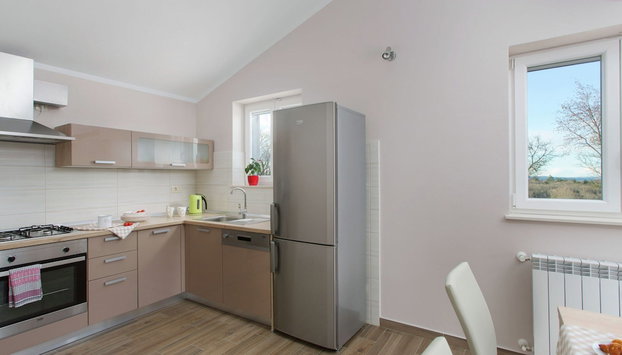 Detached Villa With Private Pool Located on Hill Overlooking Kvarner - Foto 5, Cozinha privada