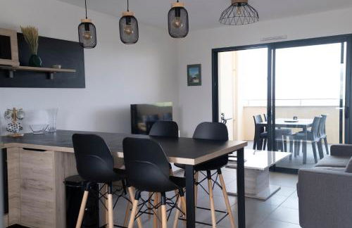 Superbe T2 climatisé, proche plage - belle vue mer - Foto 9