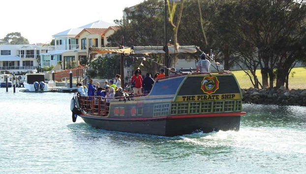 Pirate ship in Mandurah