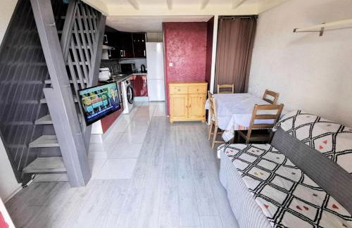 Résidence Grande Bleue - VILLA T1 CAB MEZZ 6 couchages PORT LEUCATE MAE-0624 - Foto 6